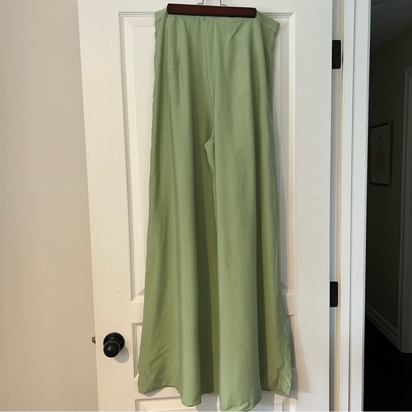NWT Zara High Waisted, Wide Leg Pants - Picture 7 of 9